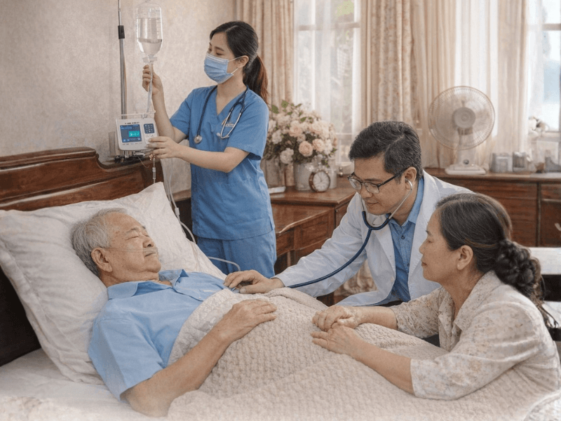 Chăm sóc bệnh nhân ung thư giai đoạn cuối tại Hội An